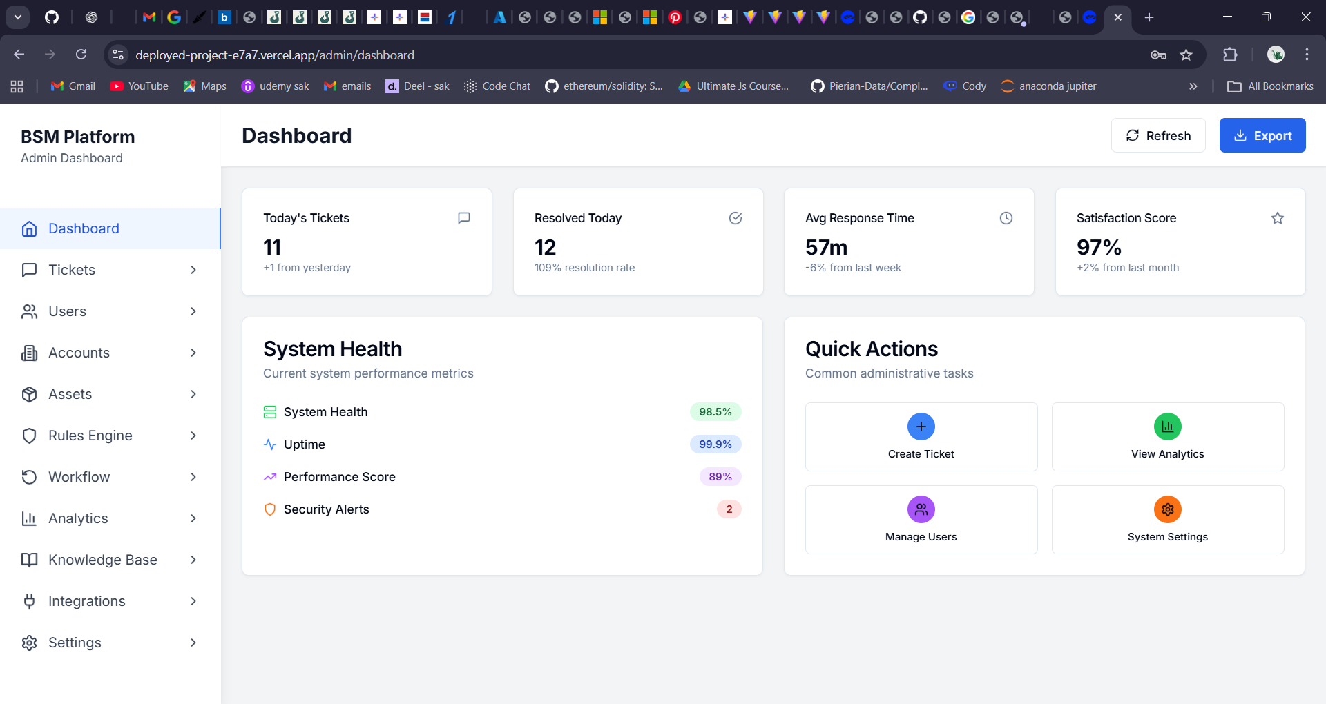 Business Management System - Screenshot 6